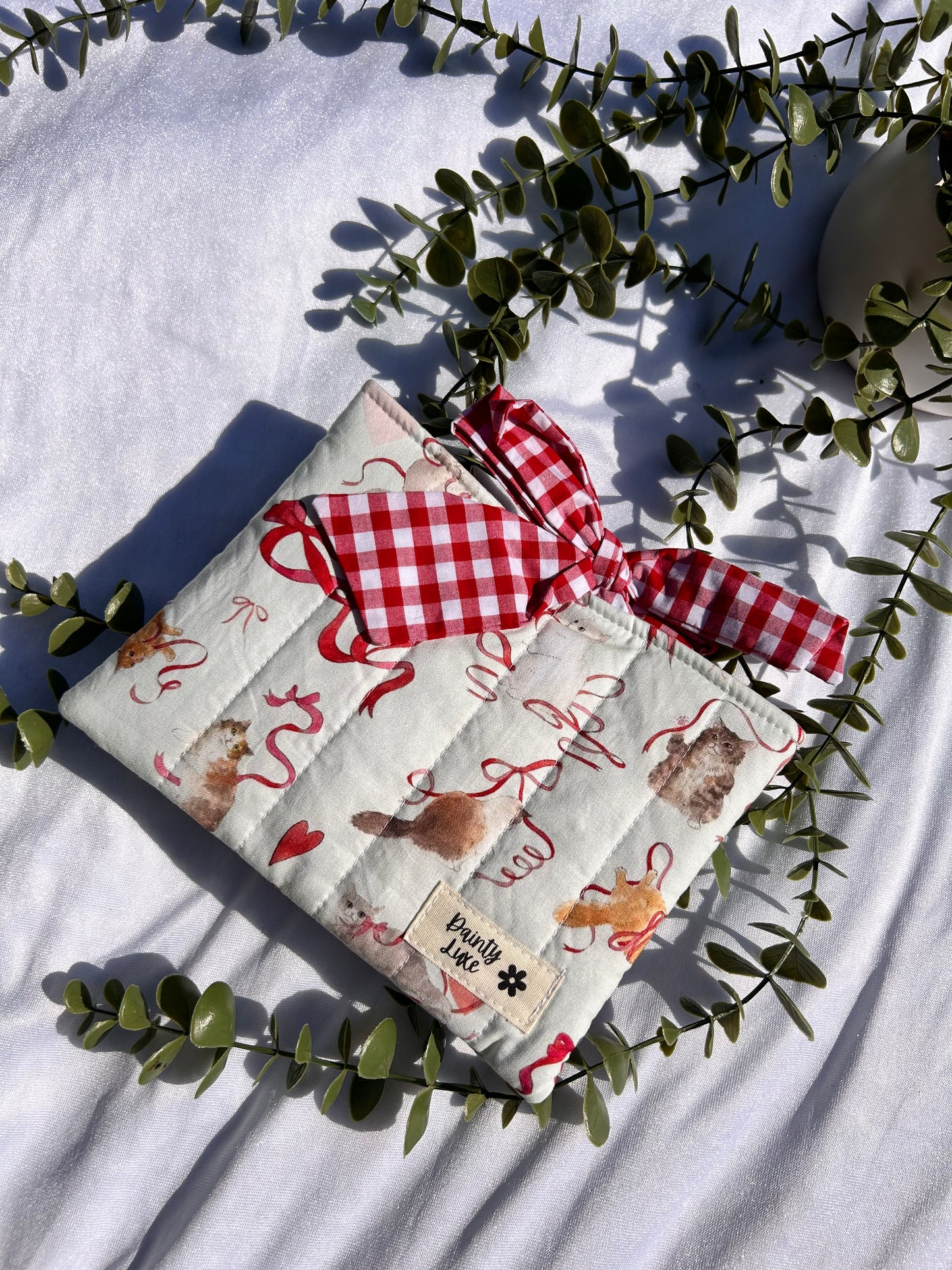 Cat Bow Kindle Sleeve