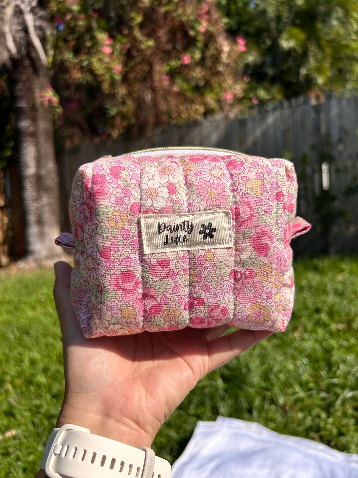 Small Charlotte Makeup Bag