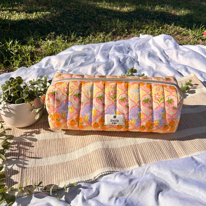 Orange Fruit Hair Tool Bag