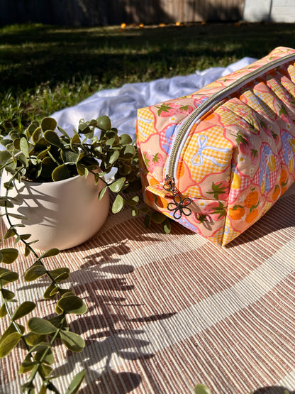 Orange Fruit Hair Tool Bag