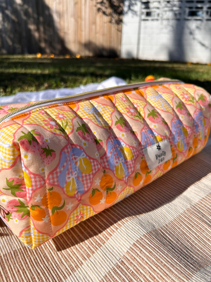 Orange Fruit Hair Tool Bag