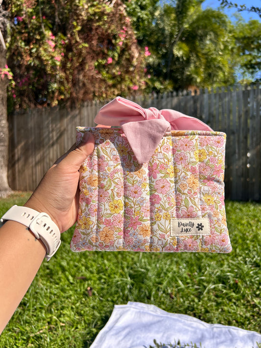 Pink Floral Kindle Sleeve