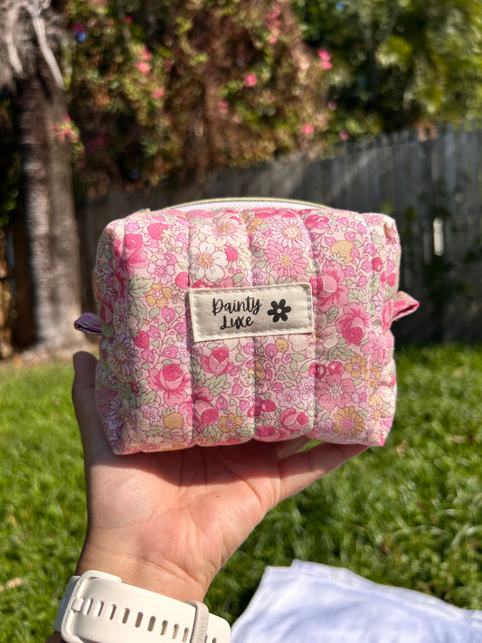 Small Charlotte Makeup Bag