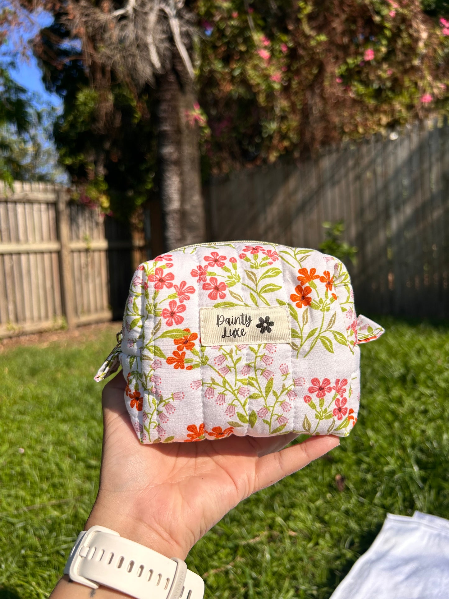Small Riley Makeup Bag