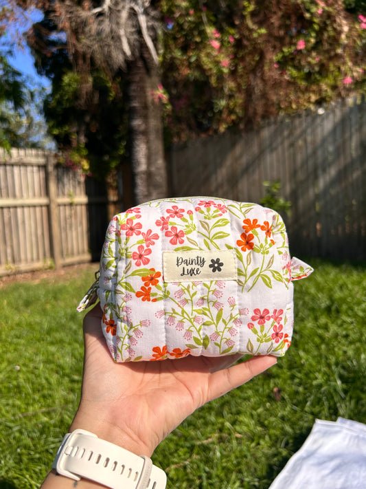 Small Riley Makeup Bag