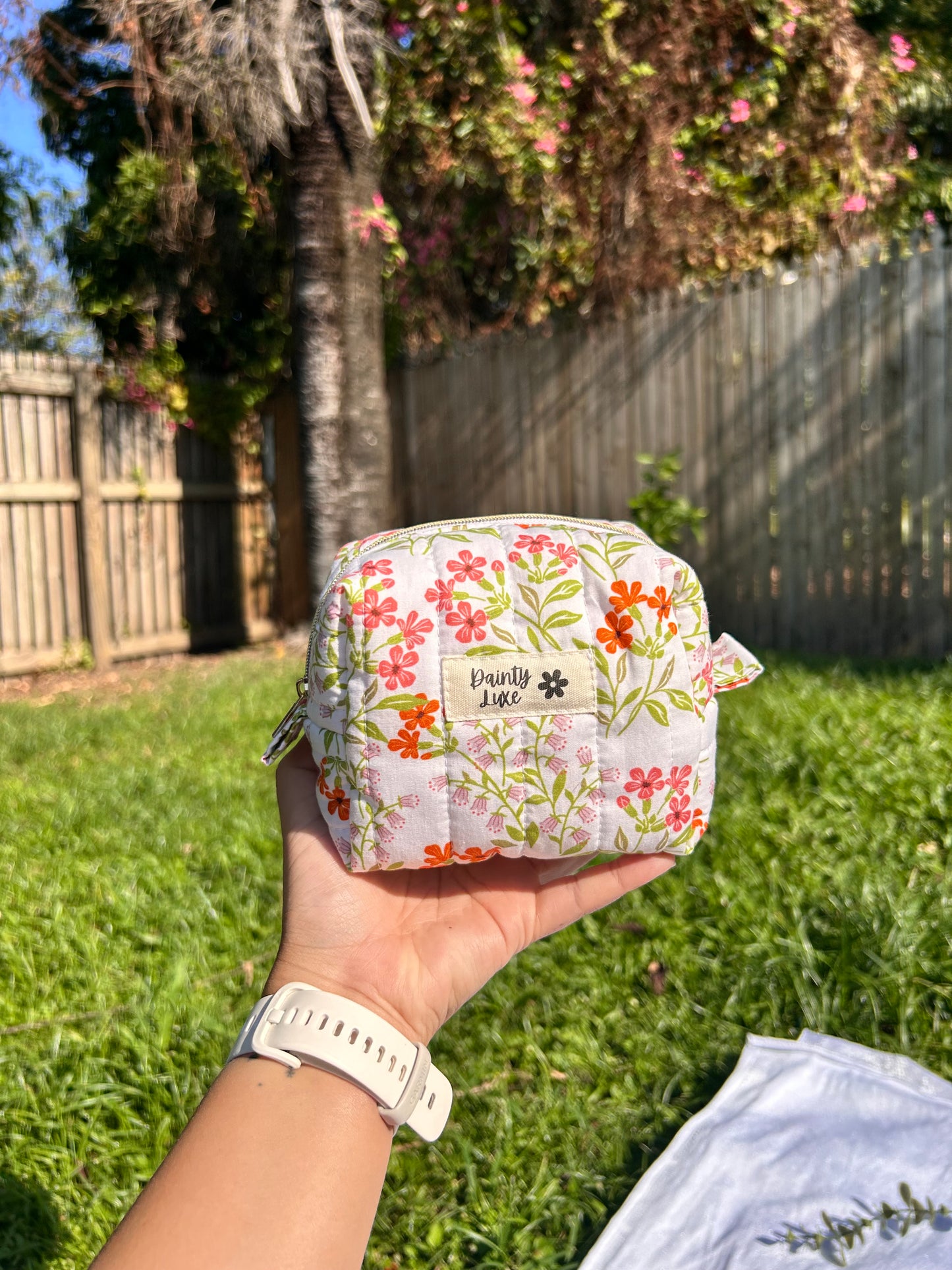 Small Riley Makeup Bag