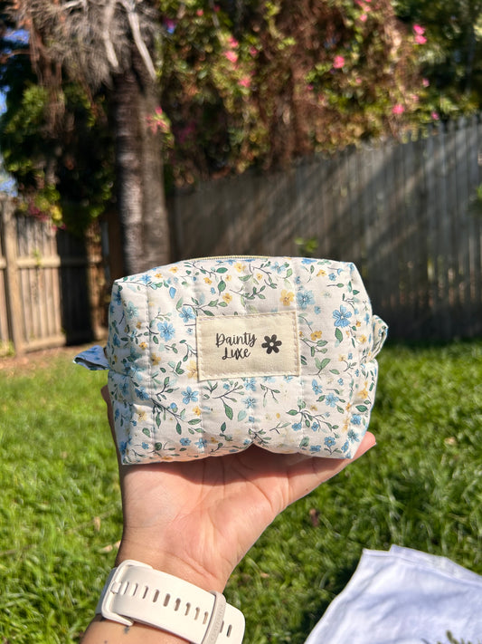 Small BlueBell Makeup Bag