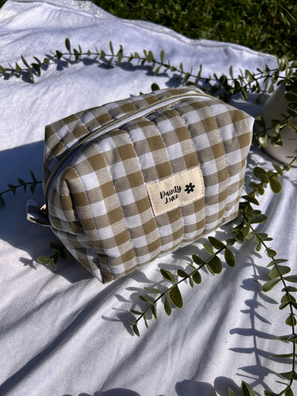 Olive Medium Make-up Bag